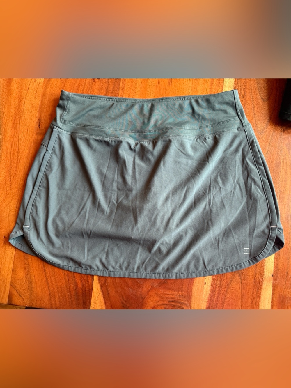 Free Fly Athletic Skort in Slate Gray/Storm Cloud
